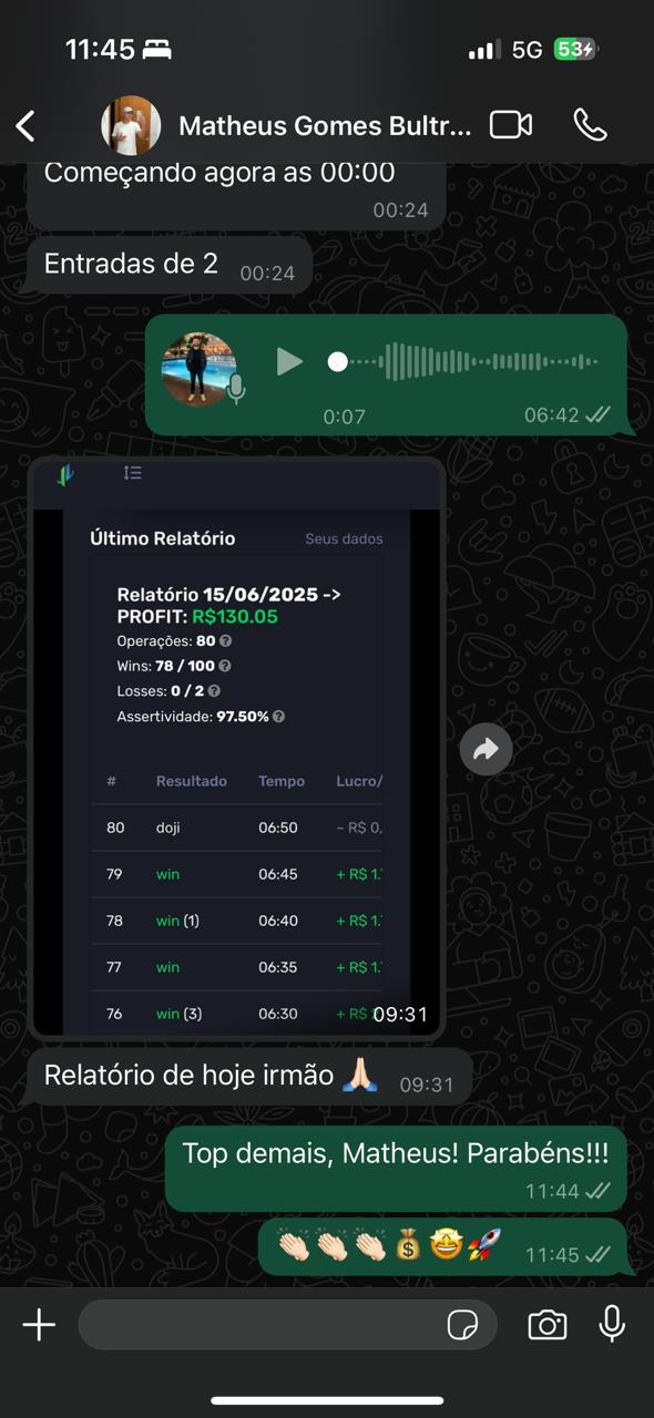 Resultado de trader